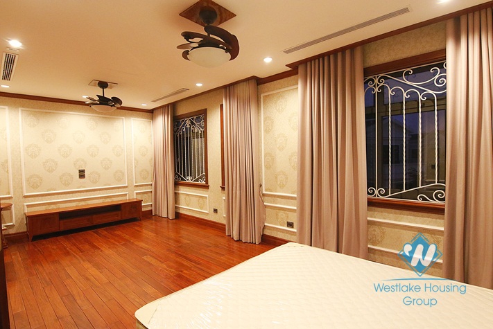 An extremely splendid and spacious villa for rent in Starlake Compound, Tay Ho